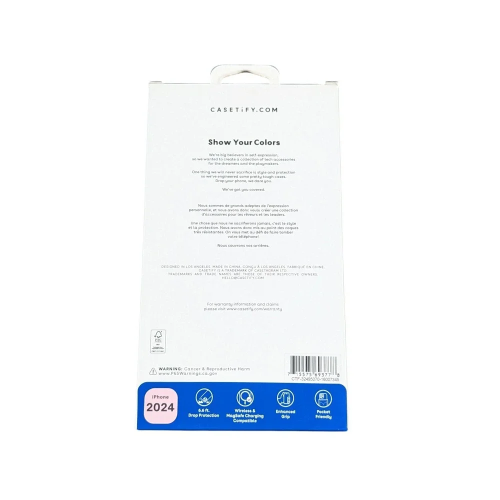 Aa8O CASETiFY Force Case w/ Magsafe for‎ iPhone 16 In Mulberry
